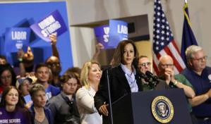 Kamala Harris intenta convencer a los electores en el estado de Pensilvania