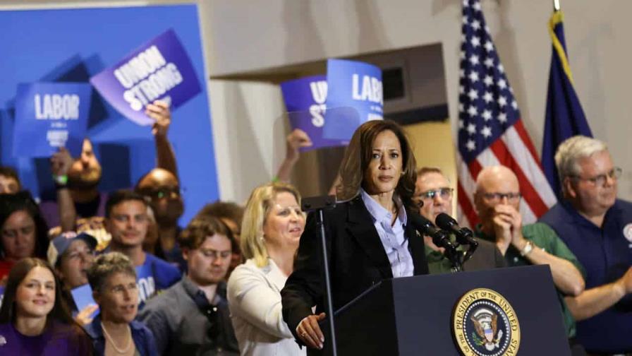 Kamala Harris intenta convencer a los electores en el estado de Pensilvania