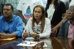 Regidora de la Fuerza del Pueblo Adhamilka Espinal inscribe su candidatura a la presidencia de ADP