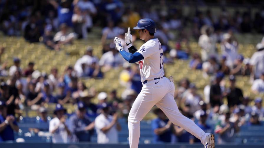 Ohtani con su jonrón 46 iguala marca personal; Dodgers superan el calor y vencen 4-0 a Guardianes