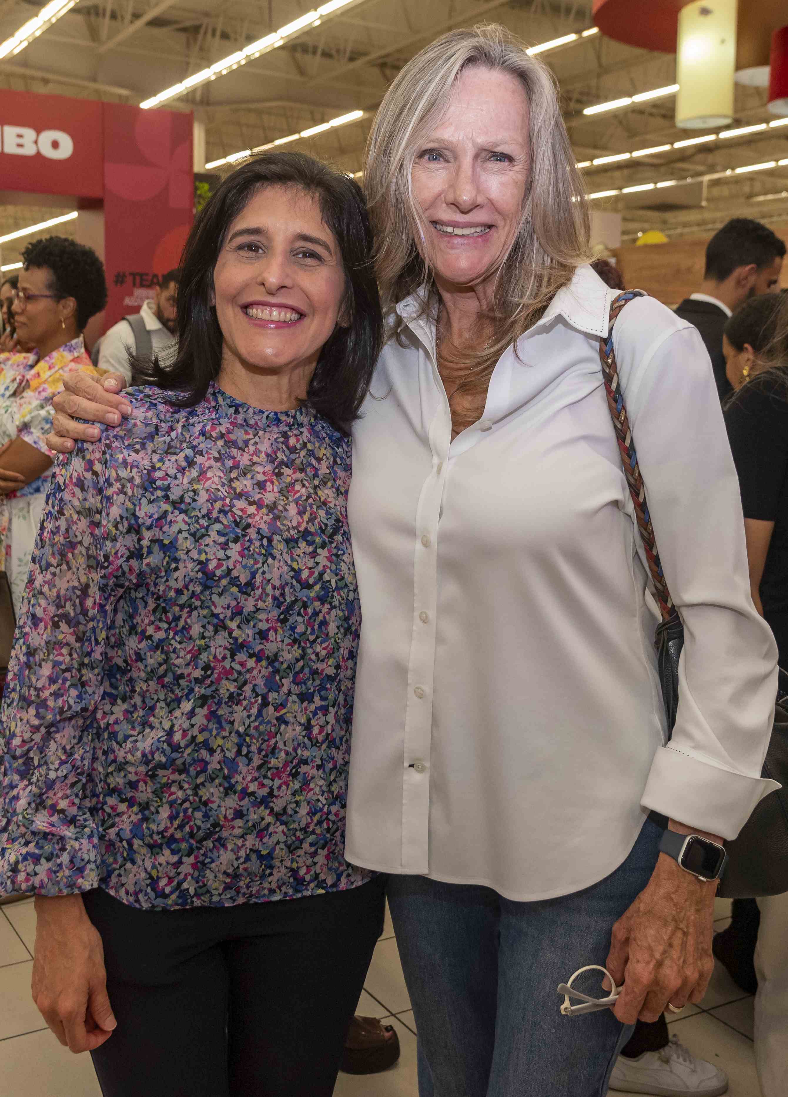 Tansi Santos y Brigitte Rinkel. 