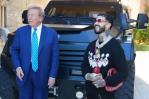 Así fue la visita de Anuel AA a la casa de Donald Trump Así fue la visita de Anuel AA a la casa de Donald Trump