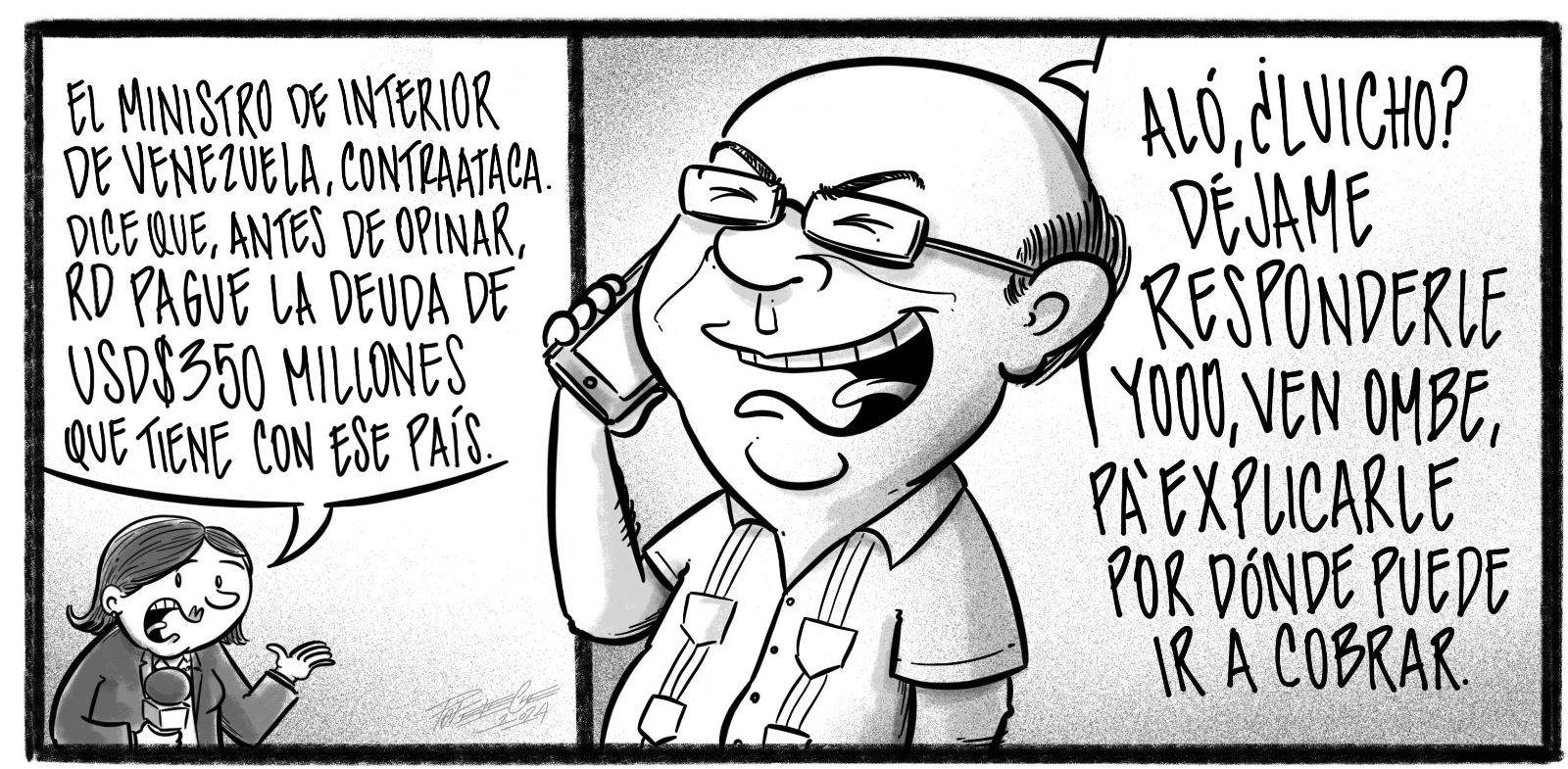 Caricatura de Noticiero Poteleche 10 septiembre 2024