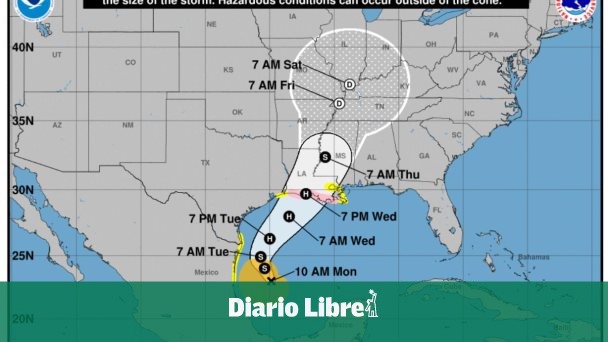 Se forma tormenta tropical Francine y amenaza a Estados Unidos
