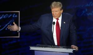 Trump insiste ante Harris que no fue responsable del 6 de enero por el que fue imputado