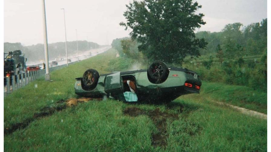 Jay Wheeler sufrió aparatoso accidente automovilístico