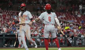 Elly de la Cruz se robó dos bases en el triunfo ante Cardenales