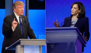La ventaja de Harris en las encuestas se reduce antes del debate con Trump