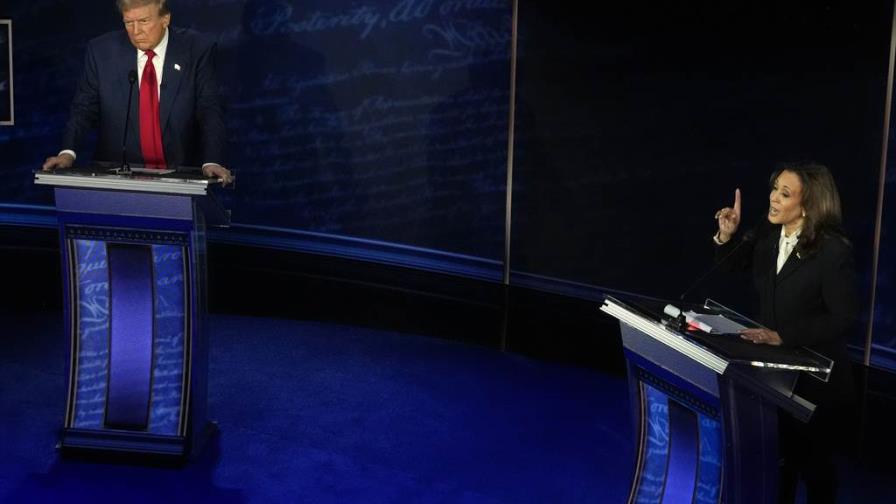 Trump y Harris detallan sus contrastantes visiones durante un intenso debate presidencial