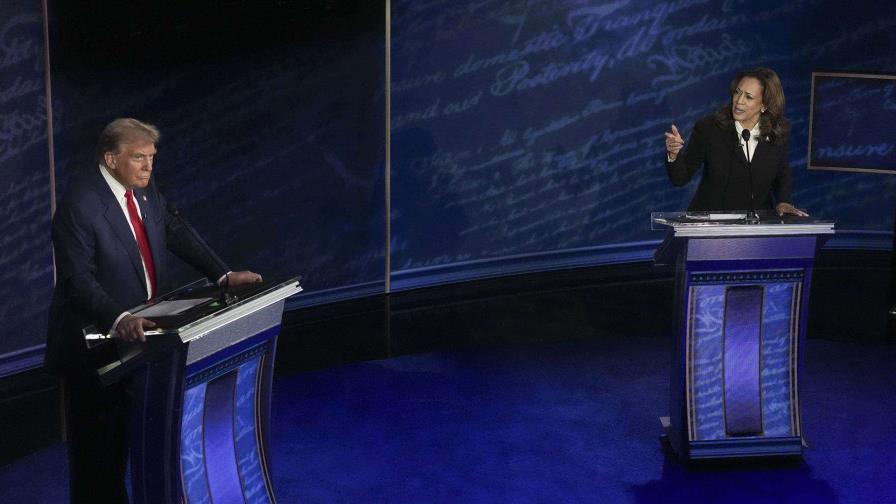 Harris desafía a Trump a un nuevo debate en octubre