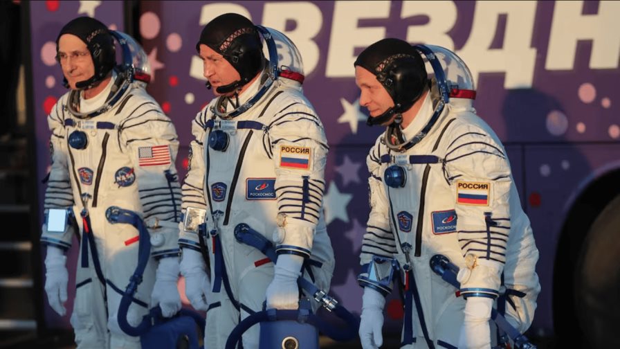 Rusia lanza la nave Soyuz MS-26 con tres tripulantes rumbo a la EEI