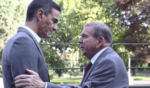 González agradece a Sánchez su interés por recuperar la democracia en Venezuela