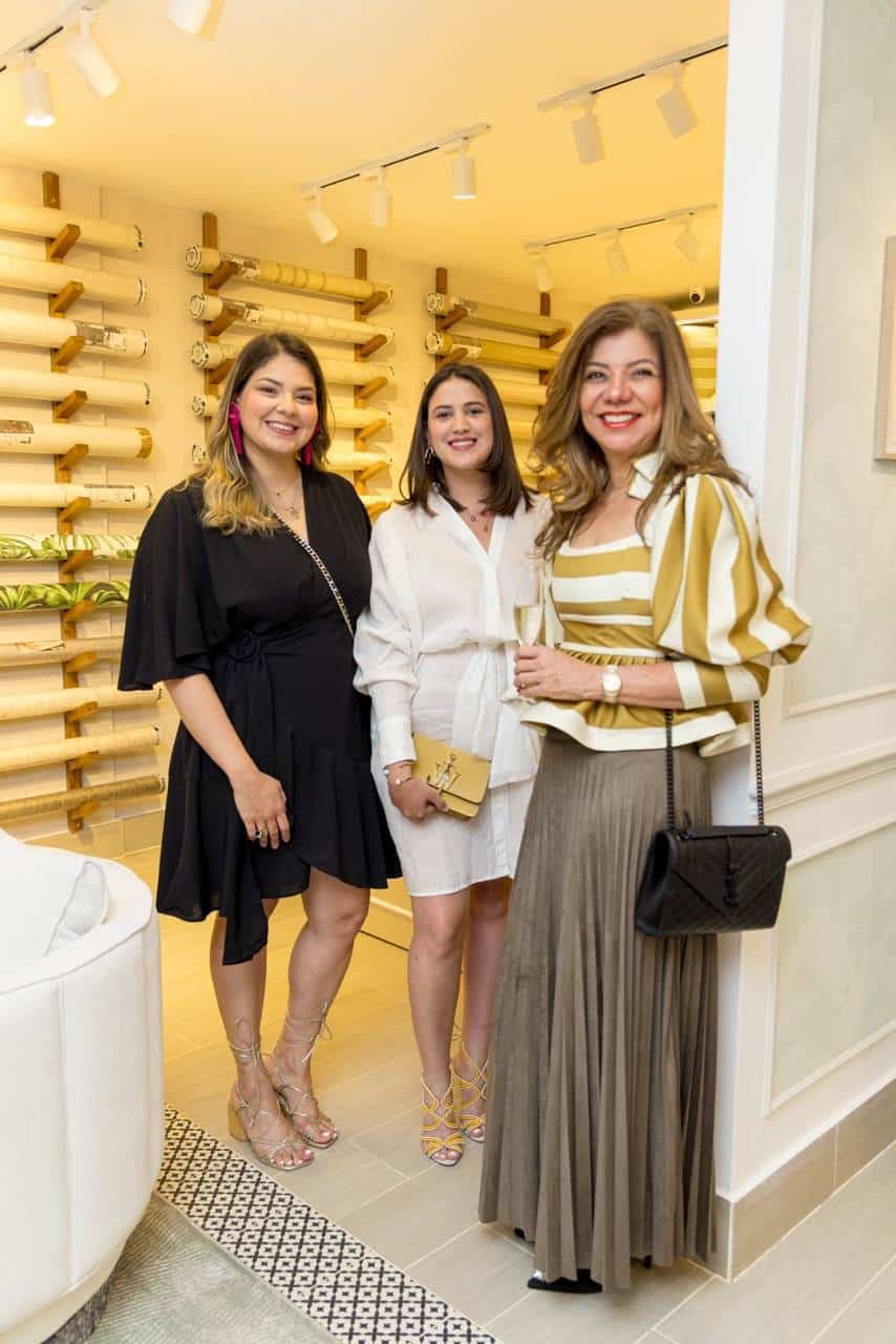 Tania Montero, Daniela Ferrera y Salomé Romero.