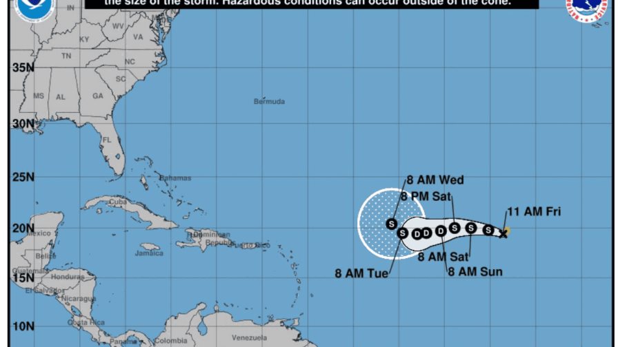 Se forma la tormenta tropical Gordon este viernes en el Atlántico