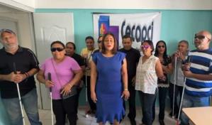 Ciegos de Santiago protestarán en el Palacio Nacional por su exclusión del presupuesto