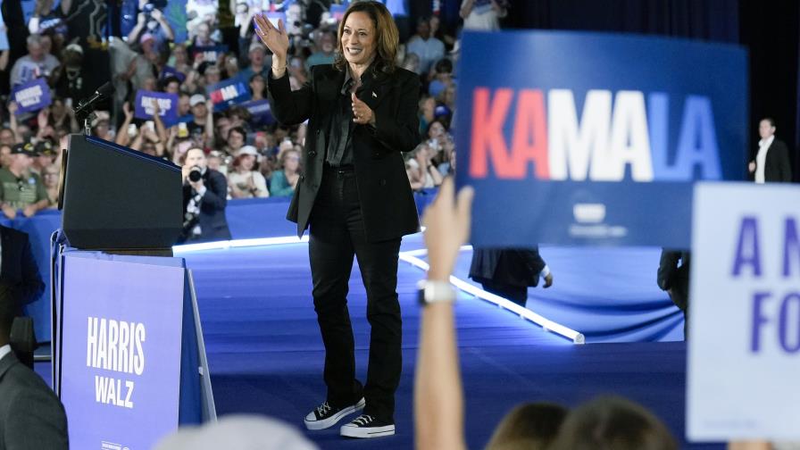 Kamala Harris busca acortar distancias con Trump en zonas conservadoras de Pensilvania