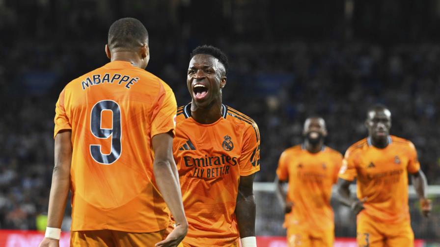 Con penales de Vinícius y Mbappé, Real Madrid vence 2-0 a la Real Sociedad