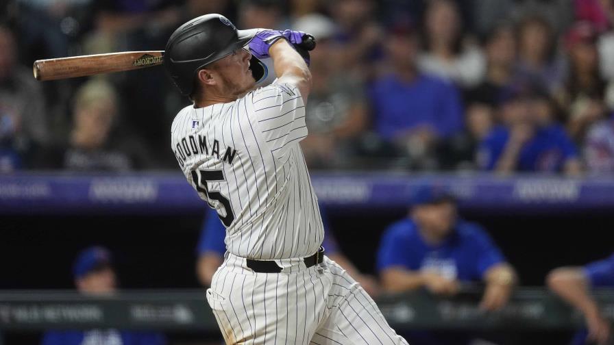 Par de jonrones de Goodman, incluido un grand slam, da a Rockies triunfo ante Cachorros