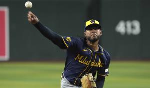 Con cuadrangular de Hoskins, Cerveceros amplían ventaja en la Central al vencer a Diamondbacks