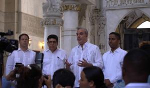 Presidente Abinader supervisa remozamiento del Faro a Colón