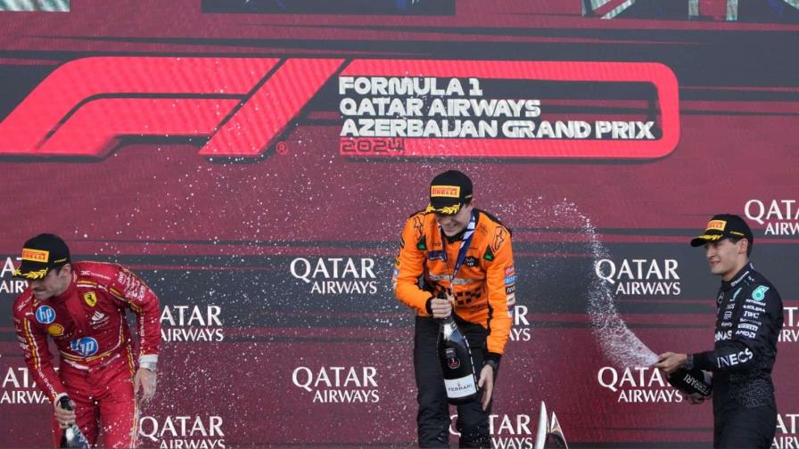 F1: Piastri gana en Bakú tras choque entre Pérez y Sainz. Colapinto suma sus primeros puntos