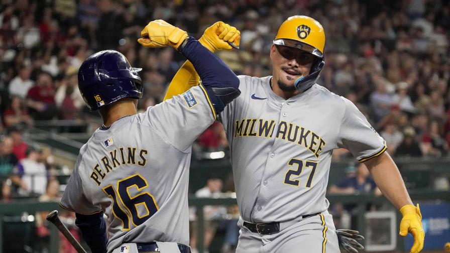 Adames batea grand slam en noche de 2 jonrones y Cerveceros dominan a D-backs