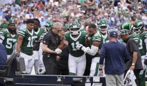 Jets: Jermaine Johnson confirma que sufri&oacute; un desgarro del tal&oacute;n de Aquiles