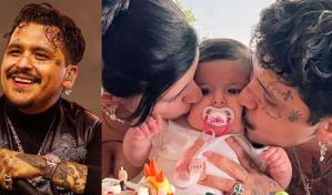 Christian Nodal responde con firmeza a las críticas por no publicar fotos de su hija