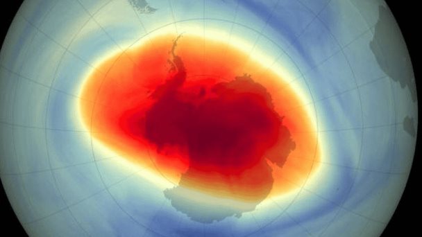 El agujero de la capa de ozono atmosférica en 2024 es de los más pequeños hasta el momento