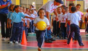 INEFI lleva diversión y utilería deportiva a Las Cañitas