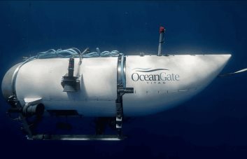 Todo bien por aquí, dijo el sumergible Titán antes de implosionar de camino al Titanic