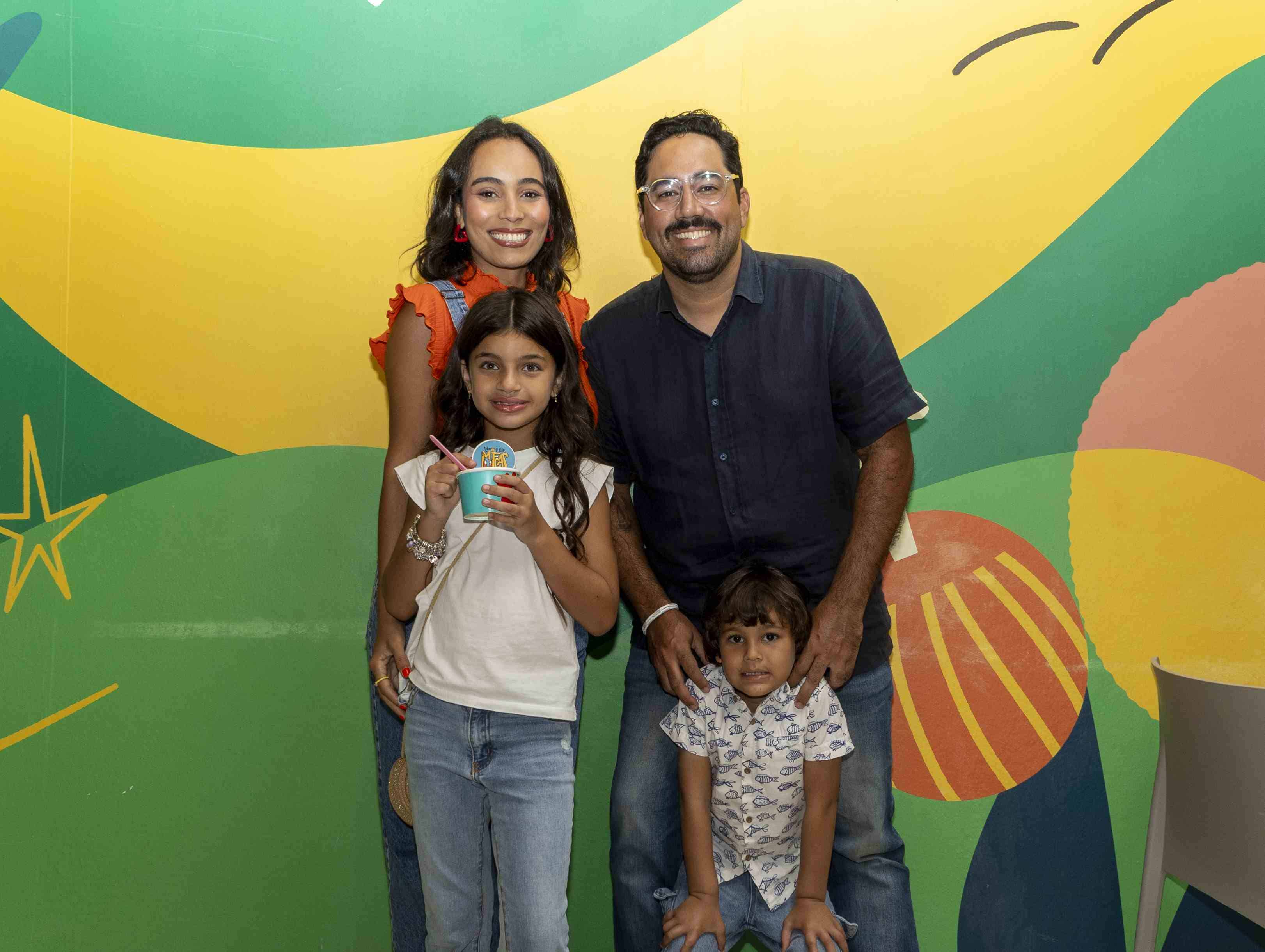 Laura Gisselle Reynoso, Lucía González, José Miguel González y  Oliver González. <br><br>