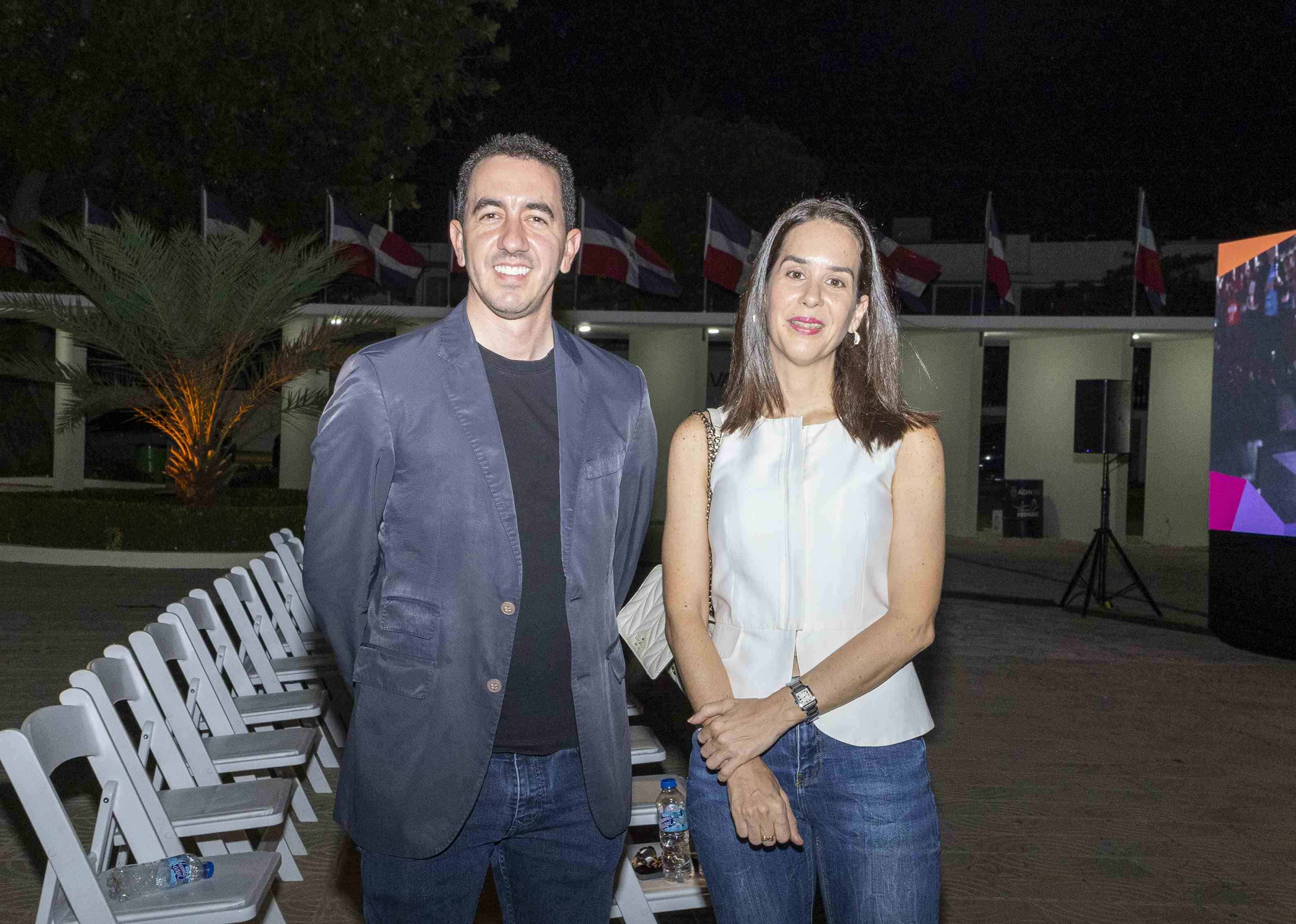 Eduardo Domínguez y María Teresa Sangiovanni. 