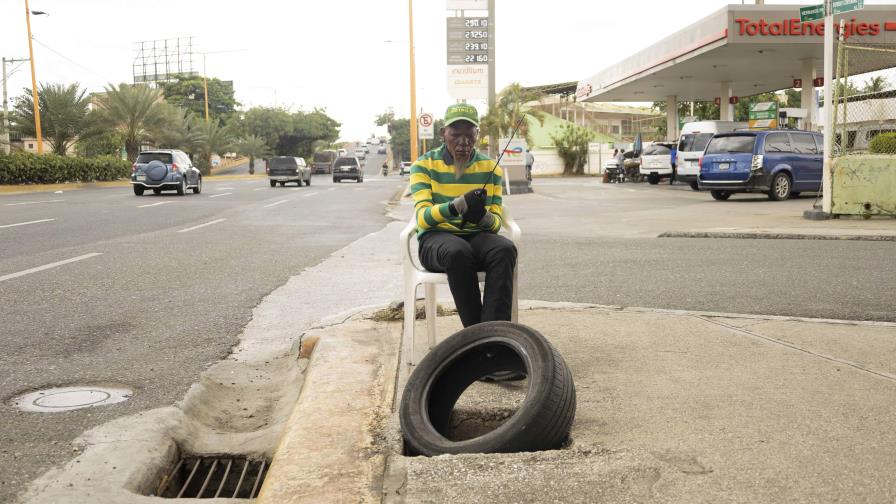 Alerta a los no videntes que caminan por el expreso V Centenario