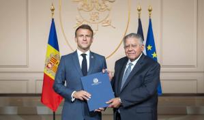 El embajador dominicano entrega sus cartas credenciales al Coprincipado Francés de Andorra