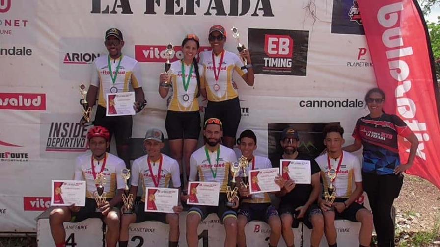 Liranzo, García, Muñoz, Vargas y Sánchez se coronan campeones MTB "La Fefada"