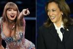 Mayoría de votantes cree que Harris se beneficia de respaldo de Taylor Swift, según sondeo
