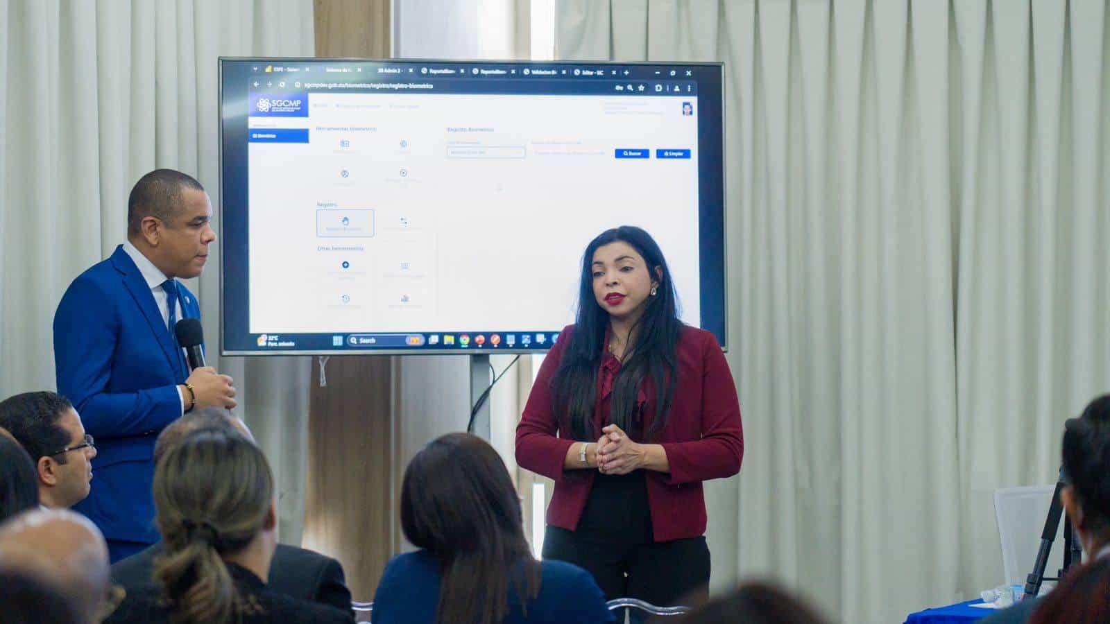 Presentación del sistema biométrico.