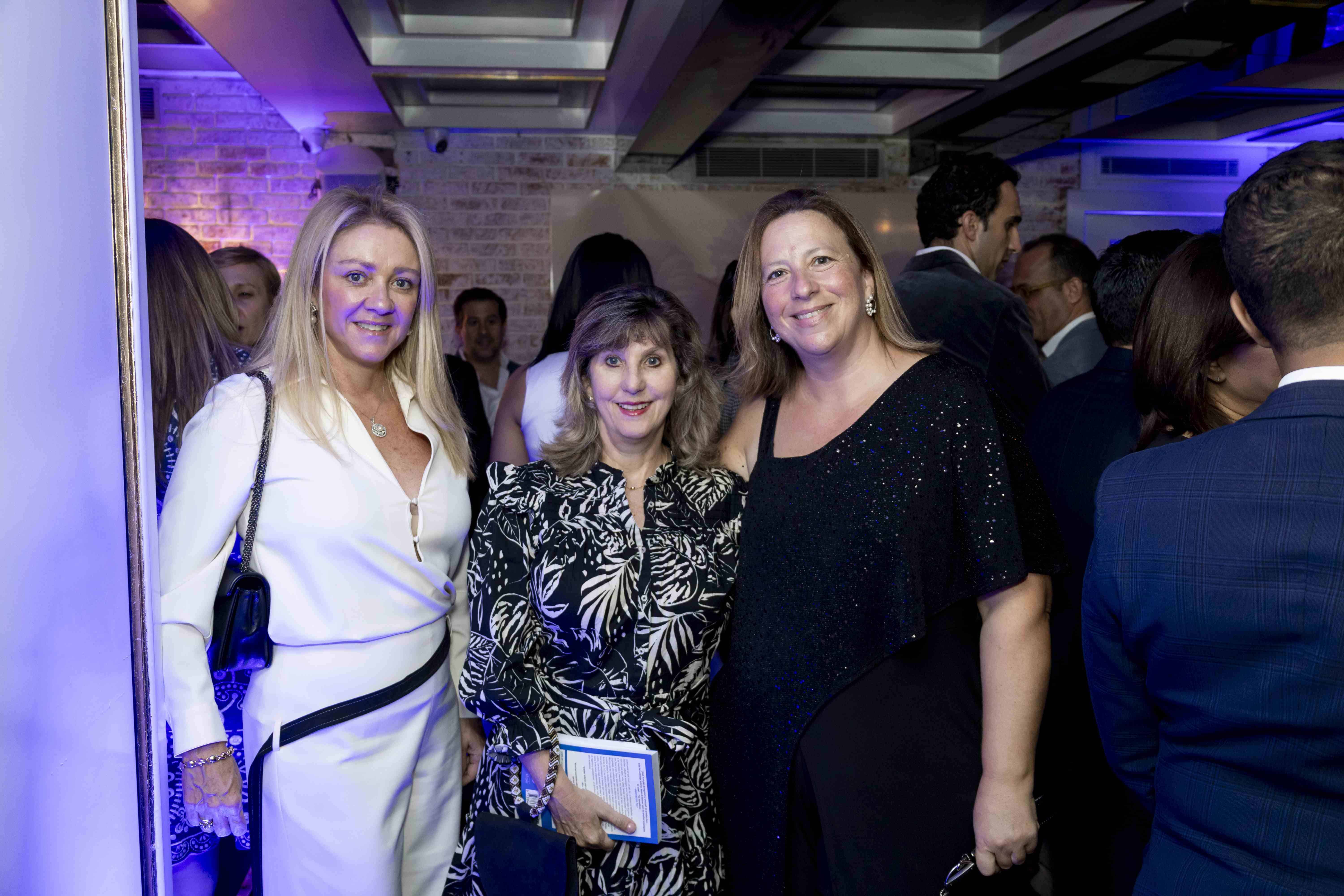 Patricia De Bellis, Michele Lalo y Andrea Viñar. 