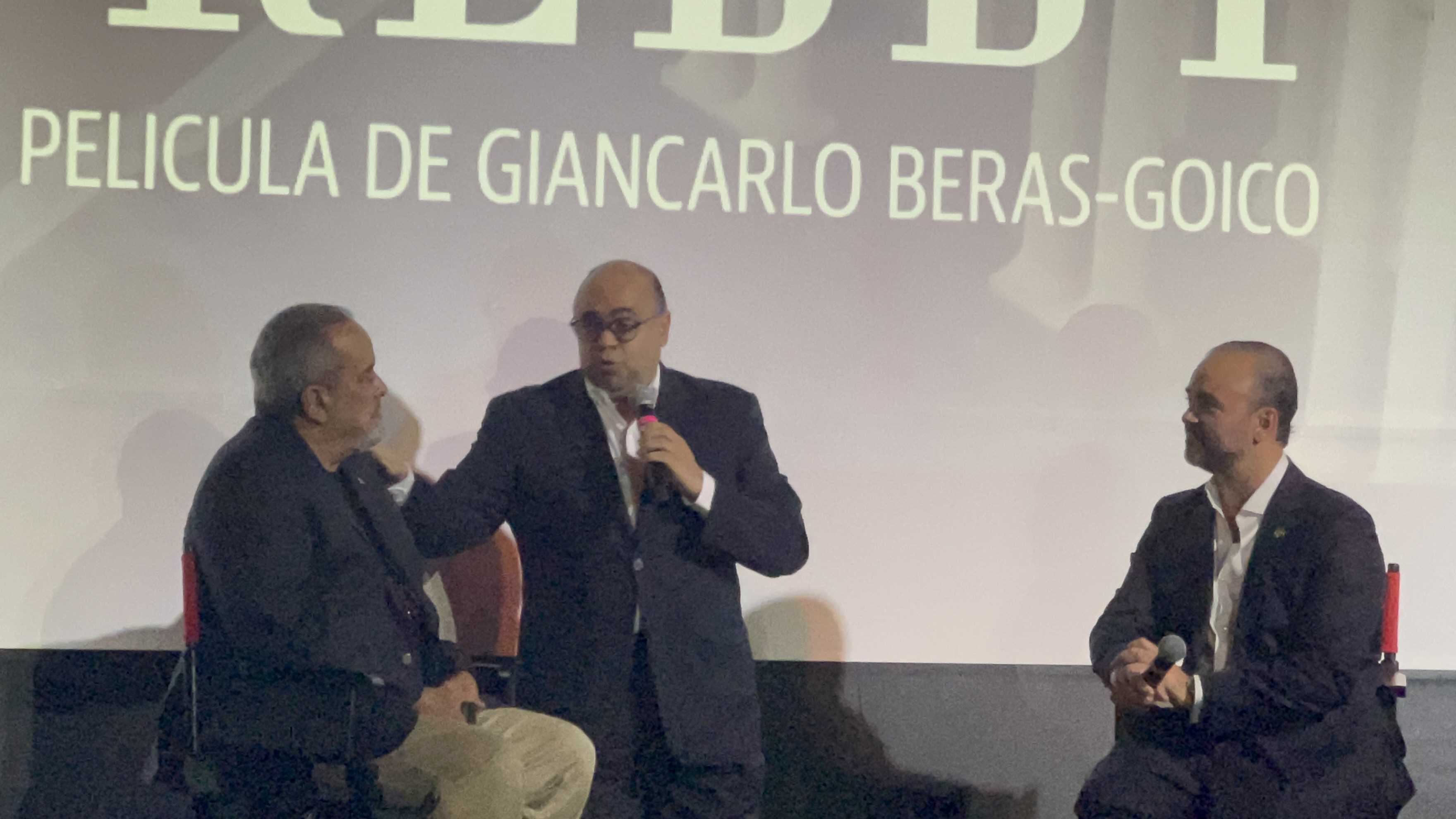 Alfonso Rodríguez, Omar de la Cruz y Giancarlo Beras.