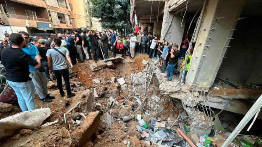 Al menos tres muertos y 17 heridos en el bombardeo israelí contra los suburbios de Beirut