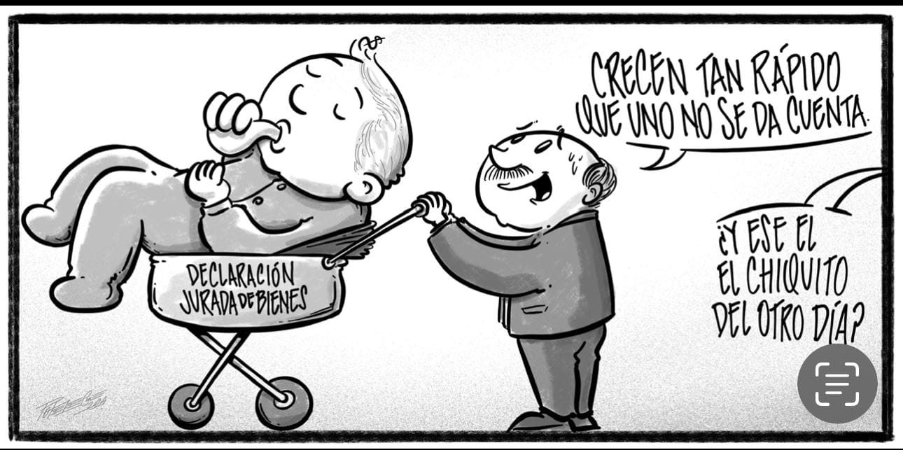 Caricatura de Noticiero Poteleche 21 septiembre 2024