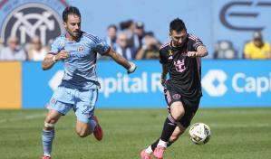 Messi y el Inter Miami se dejan dos puntos en el Yankees Stadium