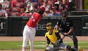 Elly de la Cruz hace historia en Cincinnati con jonrón 25