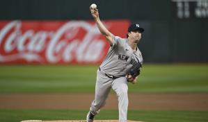 Gerrit Cole y Juan Soto llevan a Yankees a vencer a Atléticos en 10 entradas