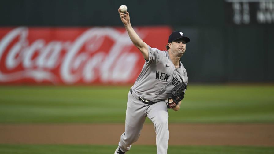 Gerrit Cole y Juan Soto llevan a Yankees a vencer a Atléticos en 10 entradas