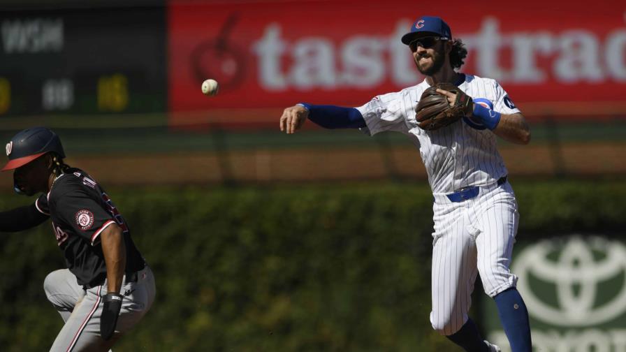 Nacionales vencen 5-1 a Cachorros para seguidilla de 5 derrotas