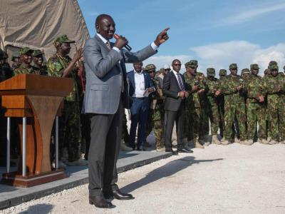 William Ruto anuncia envío de otros 600 soldados a Haití