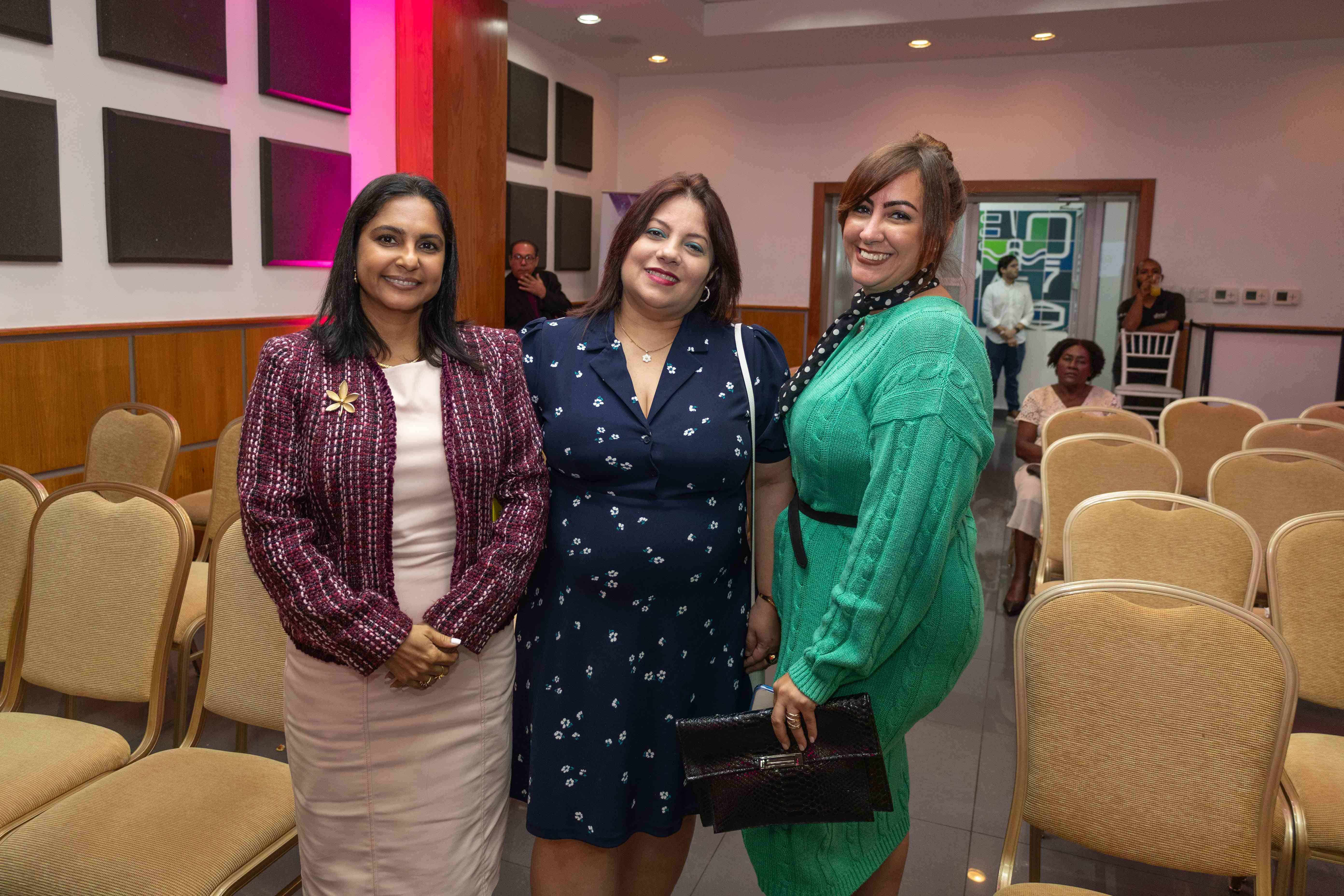 Alejandra Torrens, Wiry Cruz y Érika Mori.