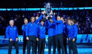 Alcaraz asegura la Laver Cup para Europa con victoria de 13-11 sobre el equipo del Mundo Alcaraz asegura la Laver Cup para Europa con victoria de 13-11 sobre el equipo del Mundo